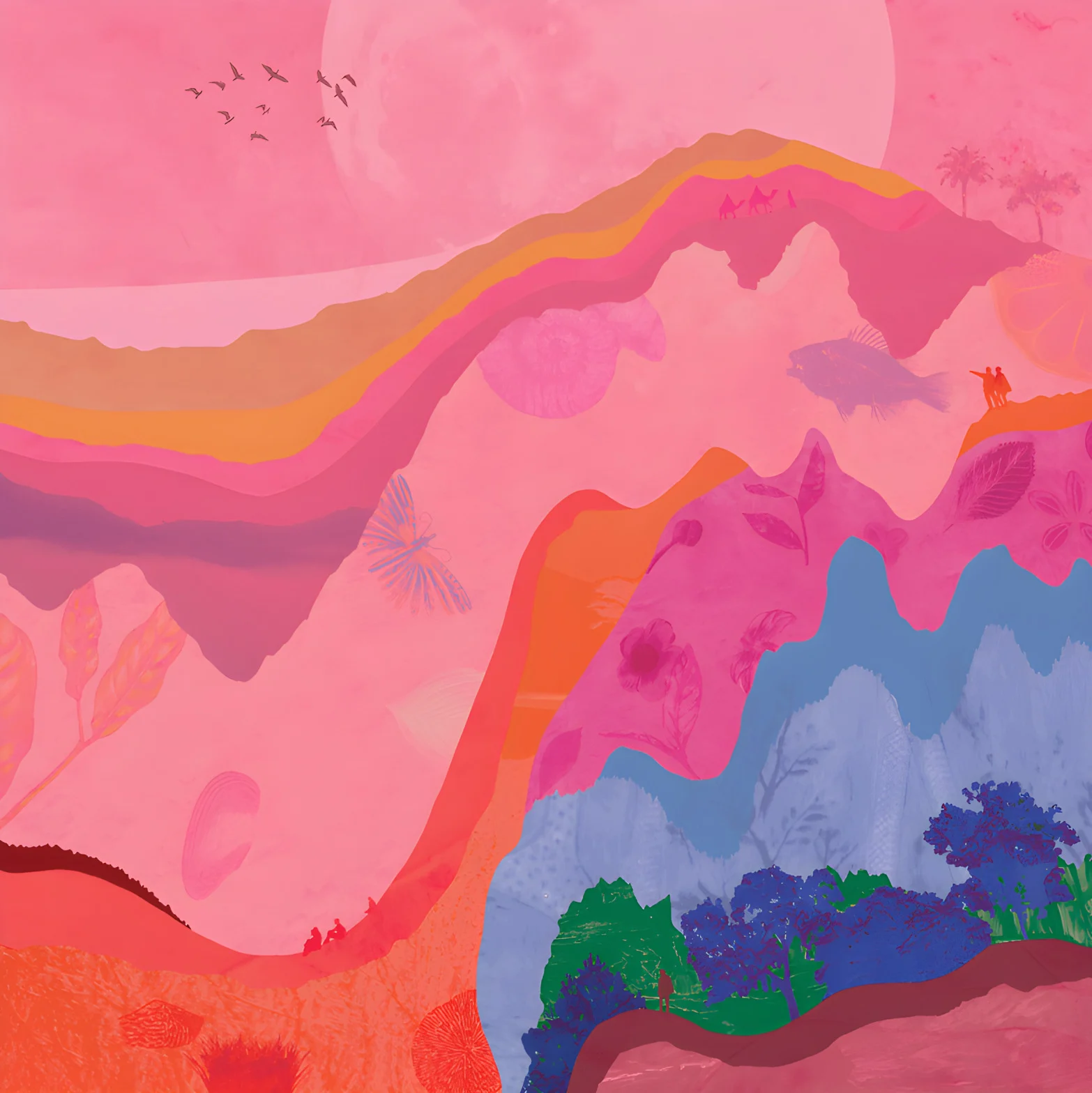 colore rosa biodiversità