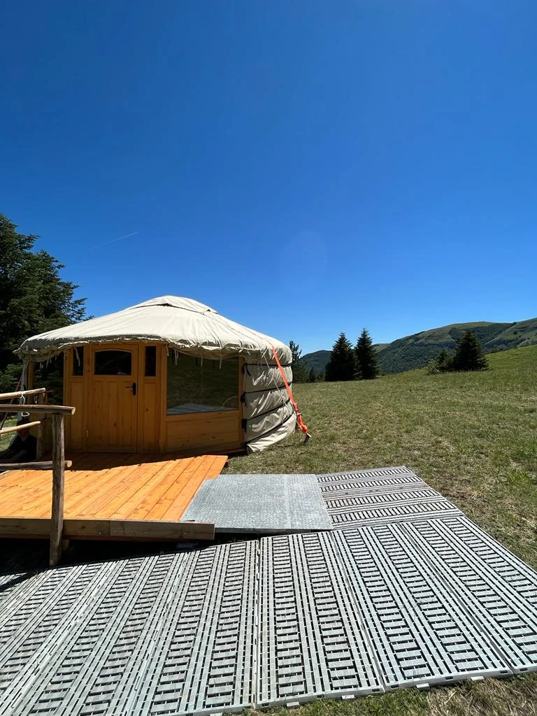 Inaugurazione della yurta e delle rampe